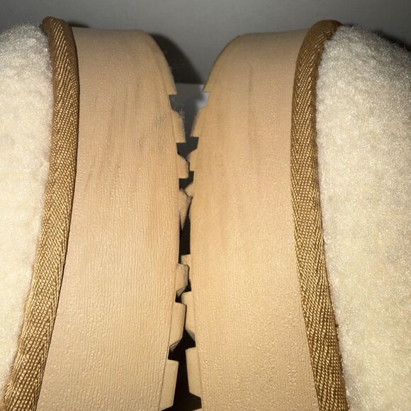 Ccocci Women's Isaac Platform Sherpa Slipper Slide Shoes 41 Like 8-8.5 - Picture 10 of 11